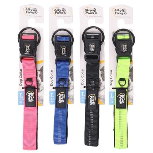 10738 ALLY PAWS DOG COLLAR LARGE 2,5CMX40-60CM
