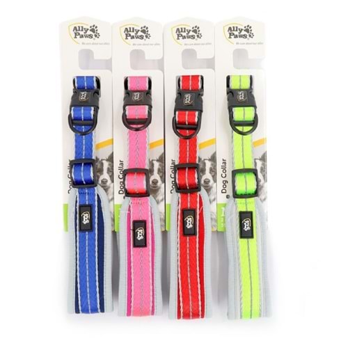 10749 ALLY PAWS DOG COLLAR MEDIUM 2CMX35-50CM
