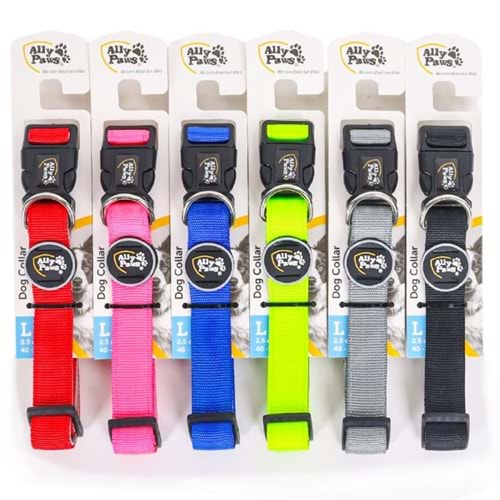 10765 ALLY PAWS DOG COLLAR LARGE 2,5CMX40-60CM