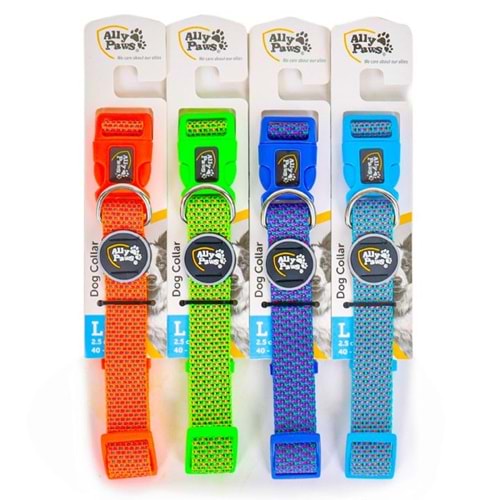 10777 ALLY PAWS DOG COLLAR LARGE 2,5CMX40-60CM