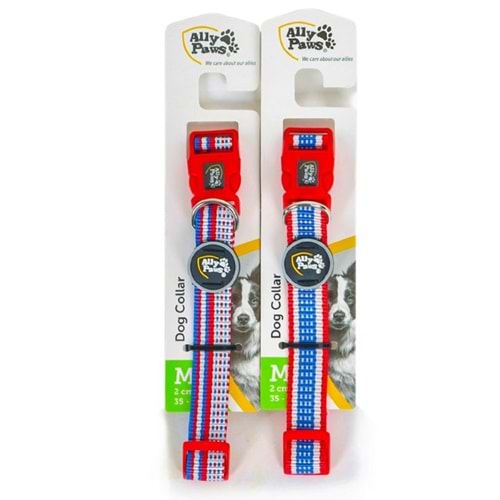 10779 ALLY PAWS DOG COLLAR MEDIUM 2CMX35-50CM
