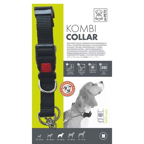 10811799 M-PETS KOMBI 2IN1 EĞİTİM TASMASI (M)