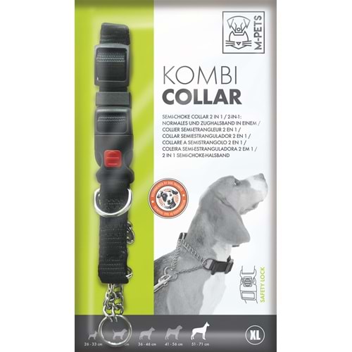10811999 M-PETS KOMBI 2IN1 EĞİTİM TASMASI (XL)