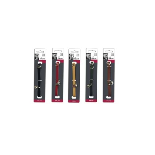 10813399 M-PETS CARUSO ZİLLİ KEDİ BOYUN TASMASI MİX COLOR