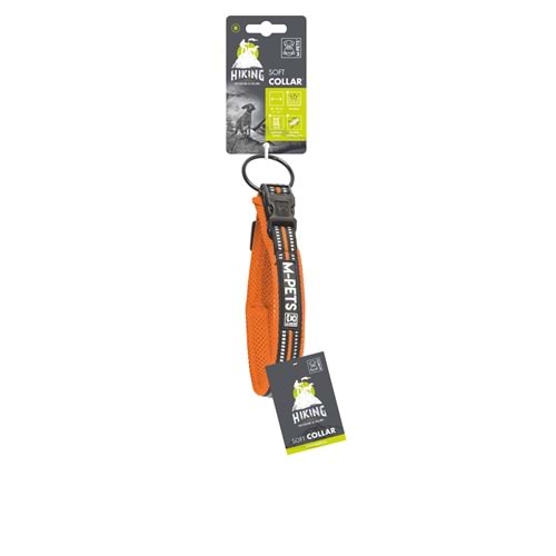 10817399 M-PETS HIKING REFLEKTÖRLÜ SOFT BOYUN TASMASI ORANGE (M)