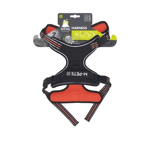 10822999 M-PETS HIKING REFLEKTÖRLÜ SOFT SIRT TASMASI ORANGE (XL)