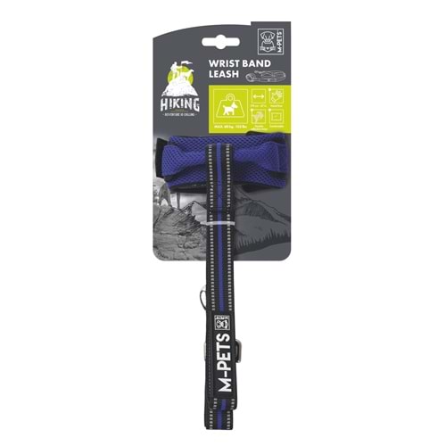 10830499 M-PETS HIKING WRIST BİLEK BANTLI GEZDİRME TASMA BLUE