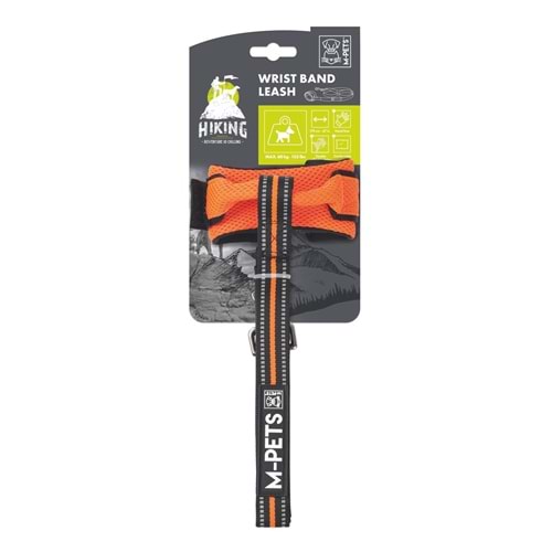 10830599 M-PETS HIKING WRIST BİLEK BANTLI GEZDİRME TASMA ORANGE