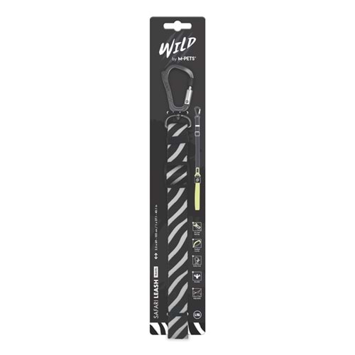 10836799 M-PETS WILD SAFARI LEASH TRAVEL (L-XL)