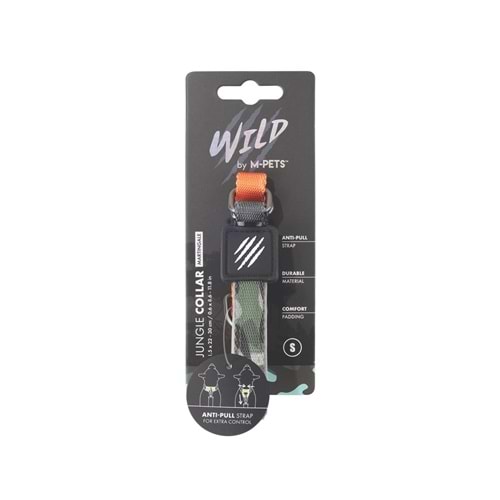 10838399 M-PETS WILD JUNGLE COLLAR (S)