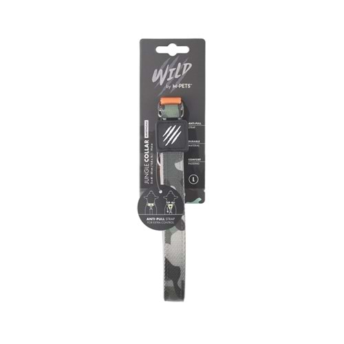 10838599 M-PETS WILD JUNGLE COLLAR (L)