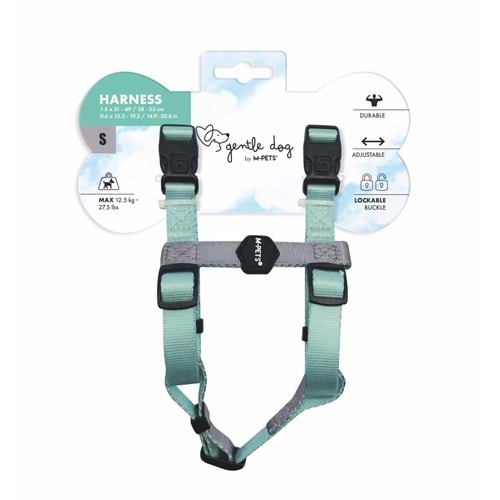 10846799 M-PETS GENTLE DOG GÖĞÜS TASMASI GREEN (S)