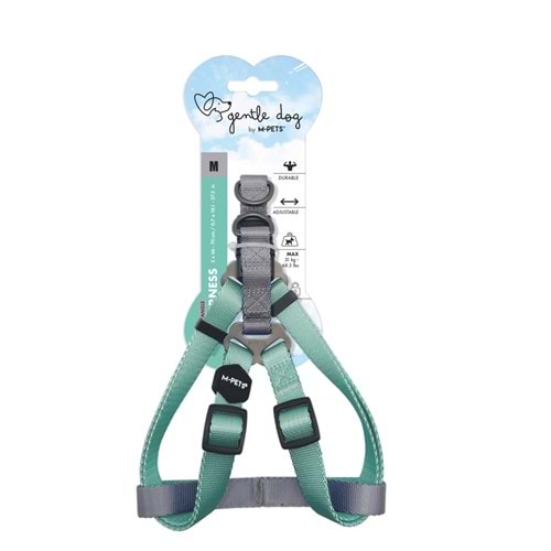 10848099 M-PETS GENTLE DOG TRİANGLE GÖĞÜS TASMASI GREEN (M)