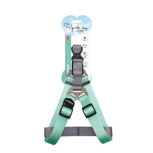 10848199 M-PETS GENTLE DOG TRİANGLE GÖĞÜS TASMASI GREEN (L)