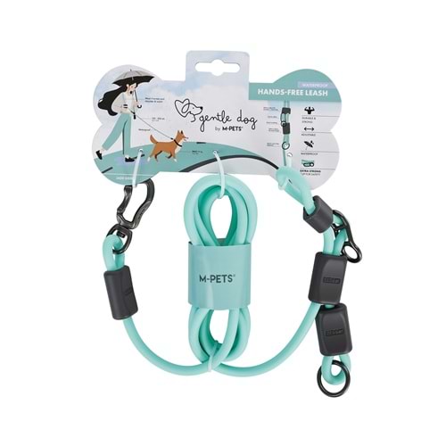 10858203 M-PETS GENTLE DOG FONKSİYONEL GEZDİRME TASMA SU GEÇİRMEZ GREEN