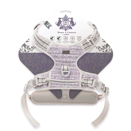 10863901 M-PETS HAUTE COUTURE KÖPEK GÖĞÜS TASMASI PURPLE (XL)
