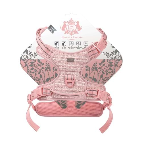 10864307 M-PETS HAUTE COUTURE KÖPEK GÖĞÜS TASMASI PİNK (XL)