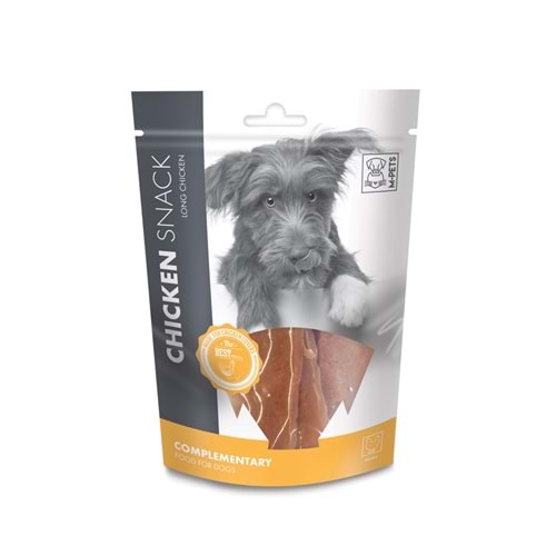 19010315 M-PETS LONG CHICKEN KÖPEK ÖDÜLÜ 80GR