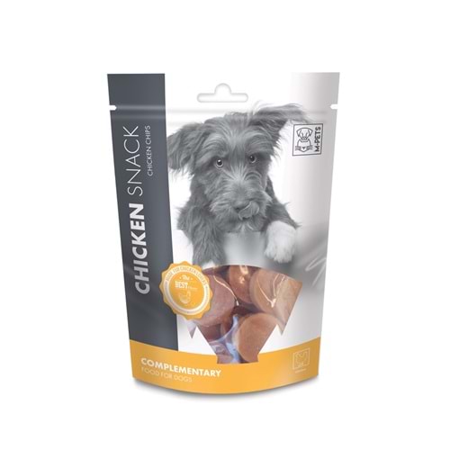 19010515 M-PETS CHICKEN CHIPS KÖPEK ÖDÜLÜ 80GR