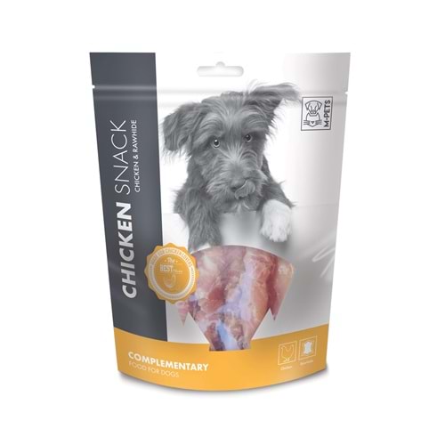 19012315 M-PETS CHICKEN & RAWHIDE KÖPEK ÖDÜLÜ 160GR