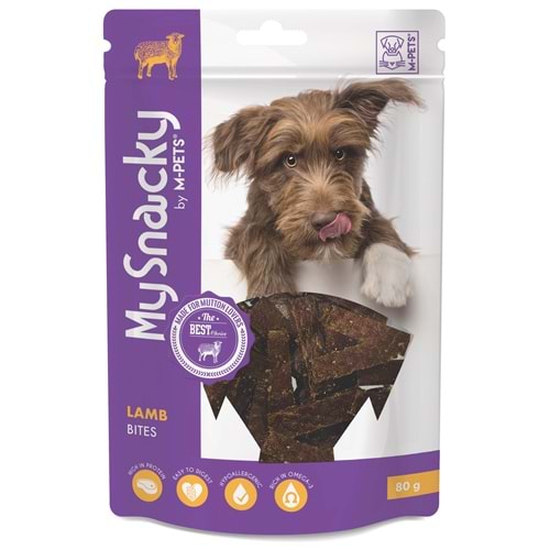 19026599 M-PETS MY SNACKY LAMB BITES KÖPEK ÖDÜLÜ 80GR