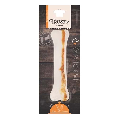 19047199 M-PETS TRUSTY CHICKEN PRESS KEMİK 130GR/22,2CM