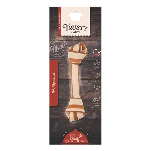 19048199 M-PETS TRUSTY BEEF TATLI PATATESLİ ÖDÜL 100GR/20,3CM