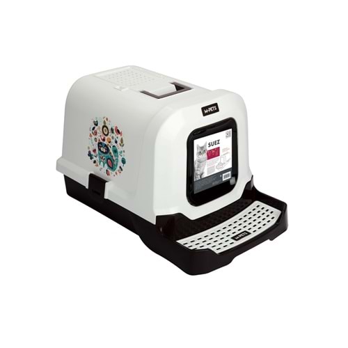 20101399 M-PETS SUEZ CAT/BİRDS KAPALI KEDİ TUVALETİ 69X42X41CM