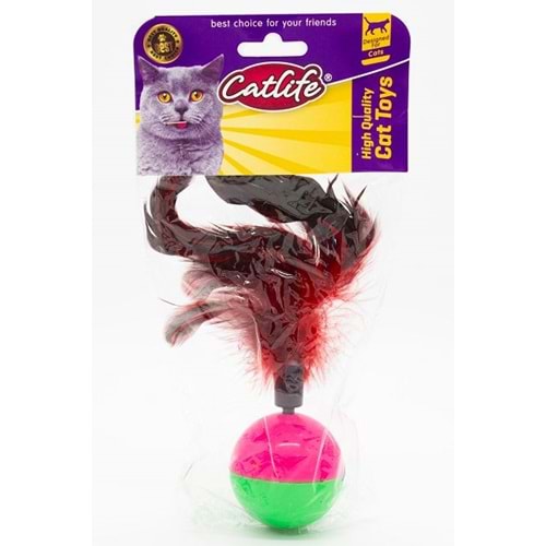 201110-CATLİFE KEDİLER İÇİN TÜYLÜ HACIYATMAZ OYUNCAK