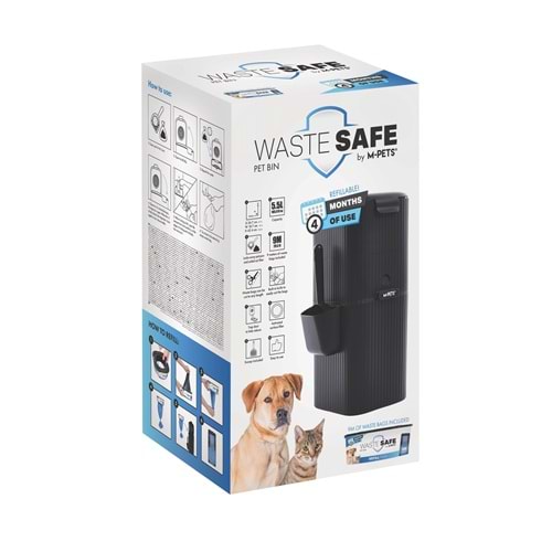 20125908 M-PETS WASTE SAFE KEDİ KUMU ve KÖPEK DIŞKI ATIK KUTUSU