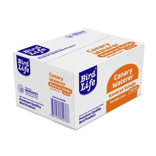 202236-BİRDLİFE KANARYA SULUĞU 100ML 50Lİ