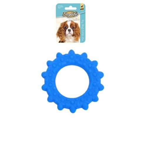202248-DOGLİFE KÖPEKLER İÇİN KAUÇUK RING OYUNCAK