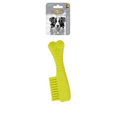 202258-DOGLİFE KÖPEKLER İÇİN KAUÇUK BRUSH OYUNCAK