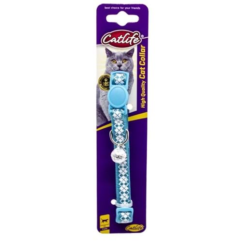 202591-CATLİFE KEDİLER İÇİN ZİLLİ BOYUN TASMASI MİX COLOR