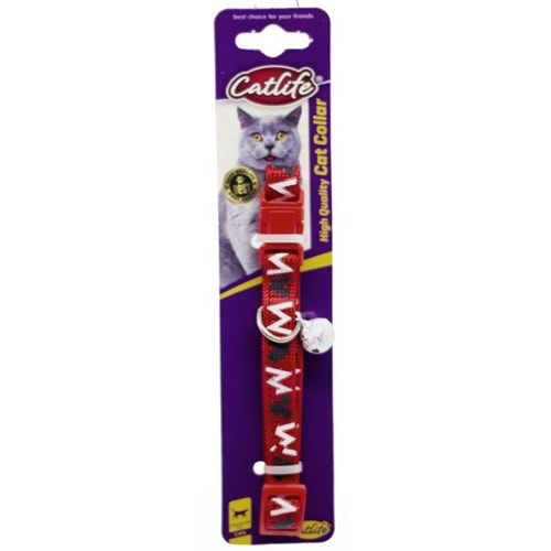 202593-CATLİFE KEDİLER İÇİN ZİLLİ BOYUN TASMASI MİX COLOR