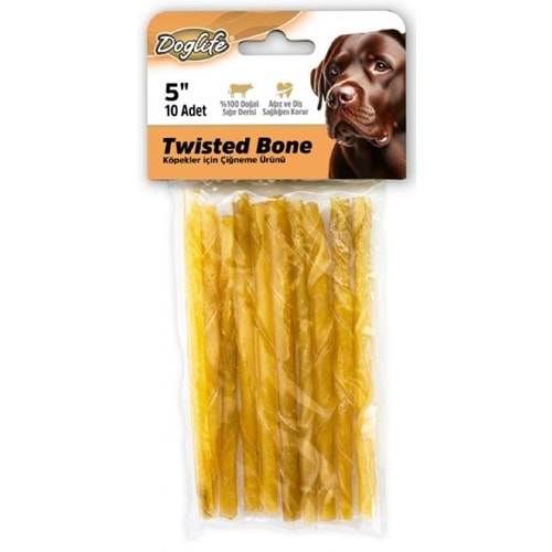 202709-DOGLİFE BURGU ÇUBUK NATUREL 5-6GR/AD. 10LU