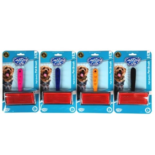 203709-CAT/DOGLİFE KEDİ ve KÖPEKLER İÇİN TELLİ FIRÇA (L)