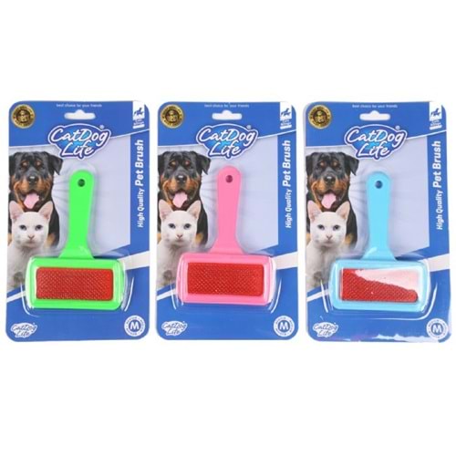 203723-CAT/DOGLİFE KEDİ ve KÖPEKLER İÇİN TELLİ FIRÇA (M)