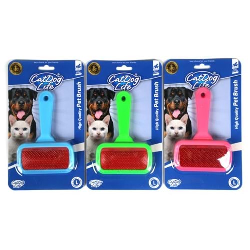 203724-CAT/DOGLİFE KEDİ ve KÖPEKLER İÇİN TELLİ FIRÇA (L)
