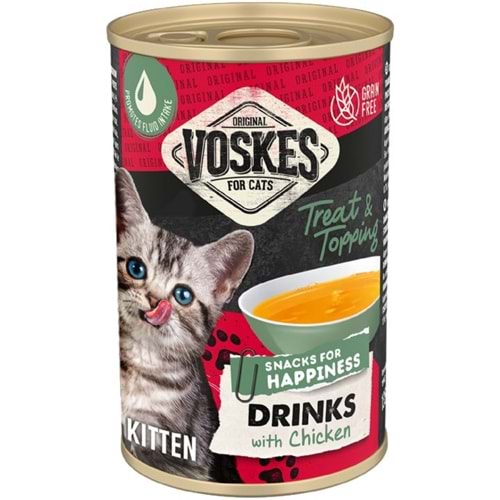 20373-VOSKES TAVUKLU YAVRU KEDİ ÇORBASI 135ML