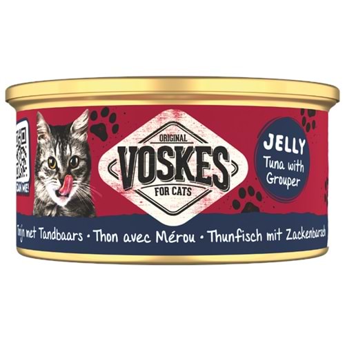 20374-VOSKES TON BALIĞI ve ORFOZ KEDİ KONSERVESİ 85GR 24LÜ