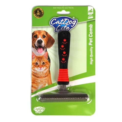 203740-CAT/DOGLİFE KEDİ ve KÖPEKLER İÇİN TIRMIK TARAK 11X16CM