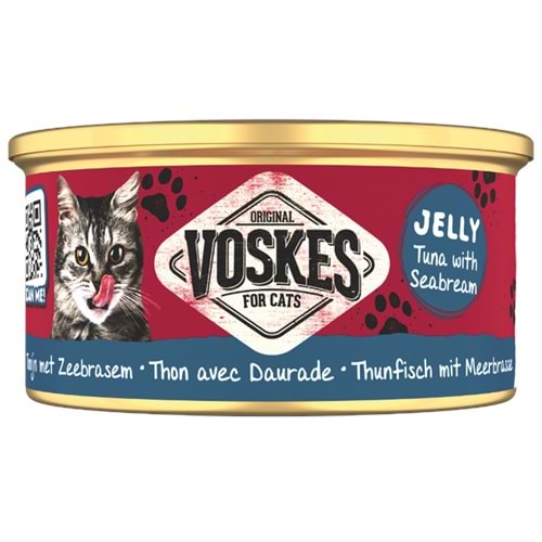 20380-VOSKES TON BALIĞI ve ÇİPURA KEDİ KONSERVESİ 85GR 24LÜ