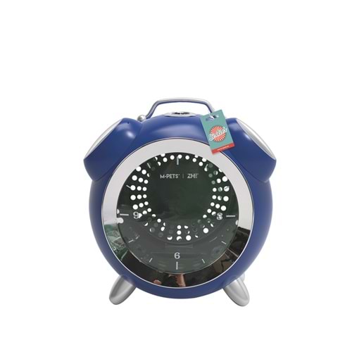 20401599 M-PETS SIXTIES CLOCK TAŞIMA ÇANTASI BLUE 40X44X26CM