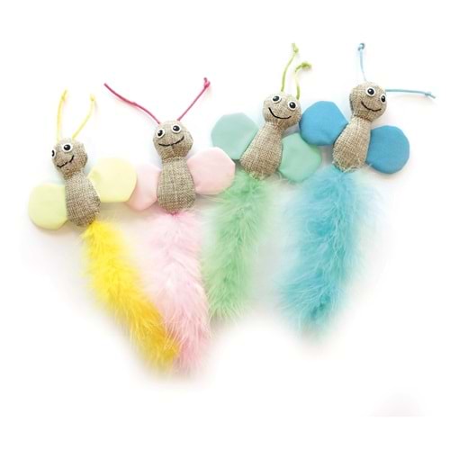 20600899 M-PETS BUTTERFLY KEDİ OYUNCAĞI MİX COLOR