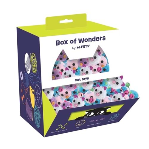 20603799 M-PETS WONDERS MOXİE KEDİ OYUNCAĞI 90LI DISPLAY