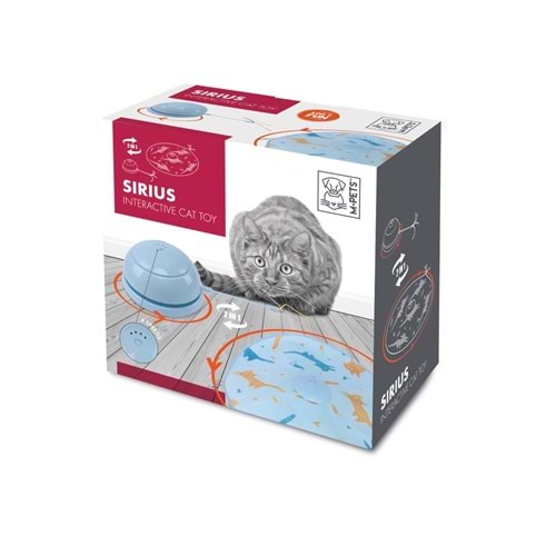 20634617 M-PETS SIRIUS İNTERAKTİF KEDİ OYUNCAĞI BLUE