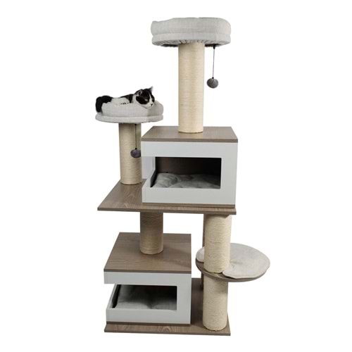 20636599 M-PETS CAT ELİTE MONICA KEDİ TIRMALAMA 88X62X140CM