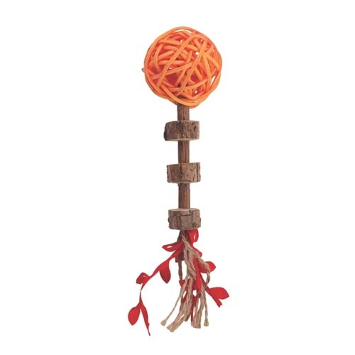20640199 M-PETS CHARMY AMULET MATATABİ KEDİ OYUNCAĞI ORANGE