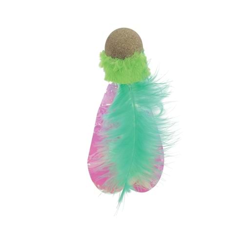 20640499 M-PETS CHARMY FIREFLY CATNİPLİ KEDİ OYUNCAĞI GREEN